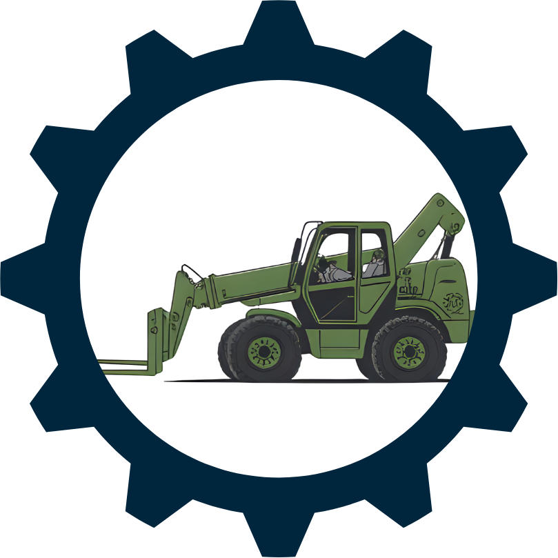 Telehandler icon - NPORS, CPCS & NVQ accredited training courses and professional certification available