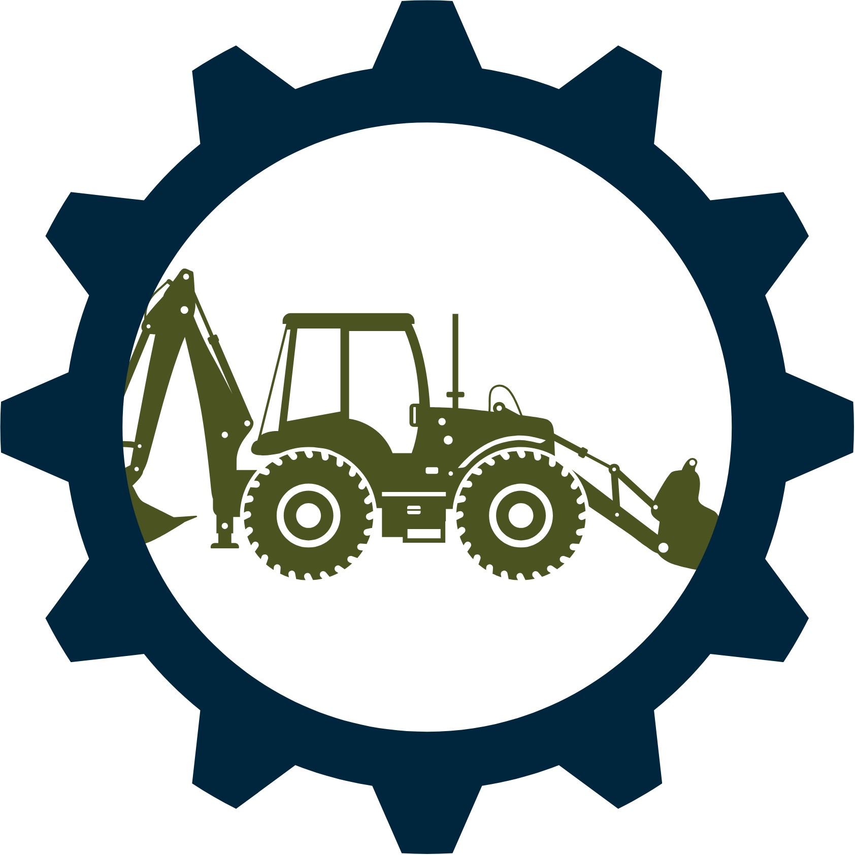 Excavator 180° Wheeled A12 & A10 course icon showing wheeled excavator with 180-degree rotation capability