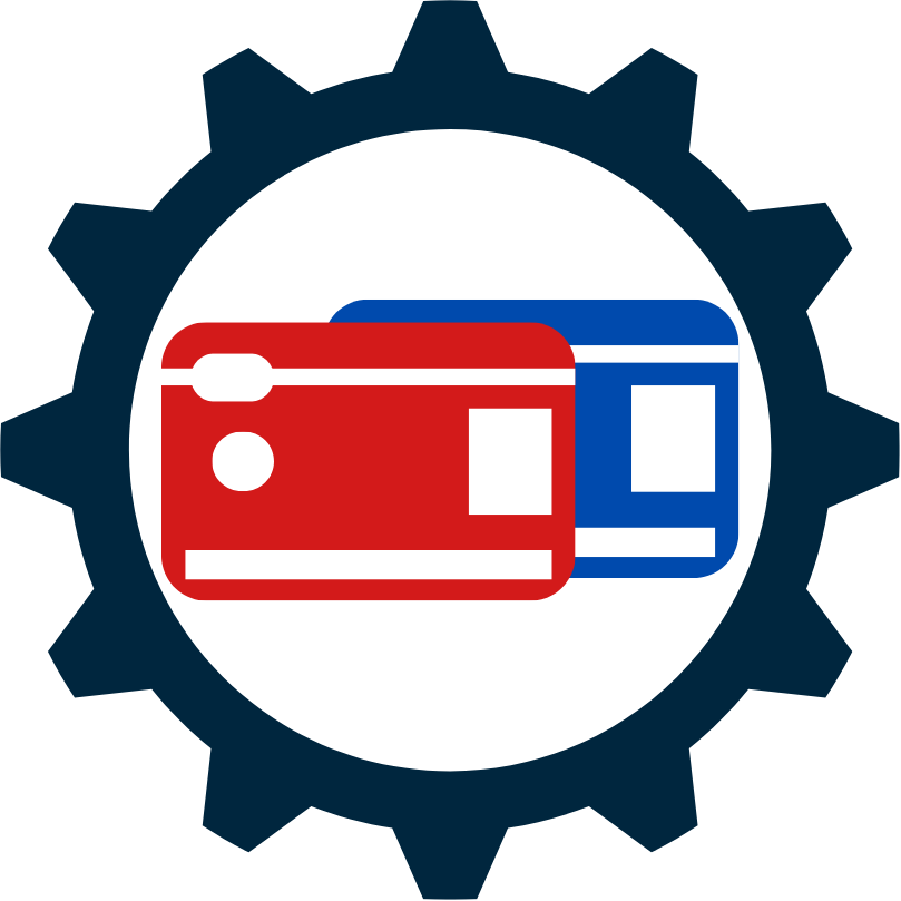 Tester Course icon featuring red and blue CPCS testing cards used in competency assessments