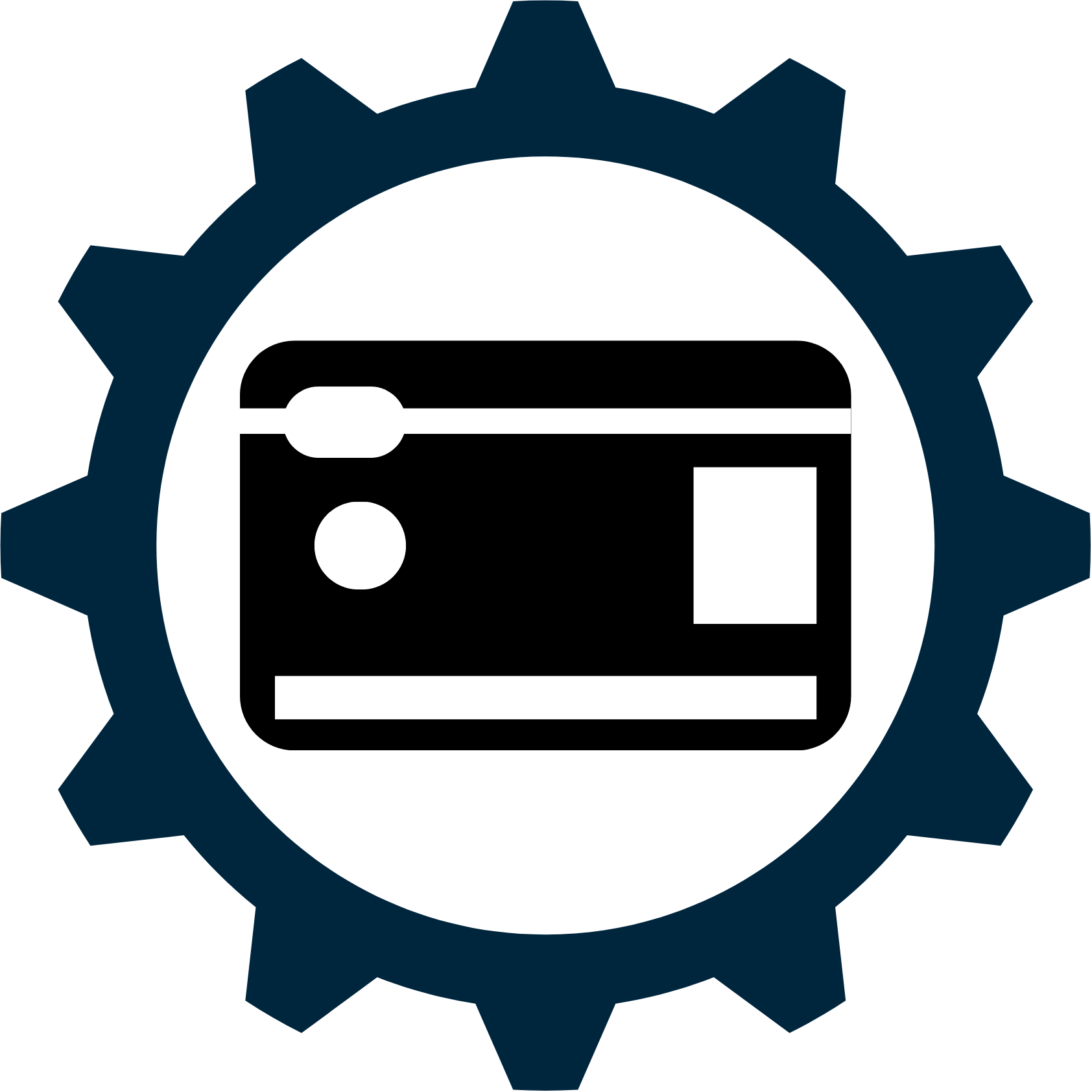NVQ Level 6 Construction Site Manager course icon featuring a black card symbolising senior site management