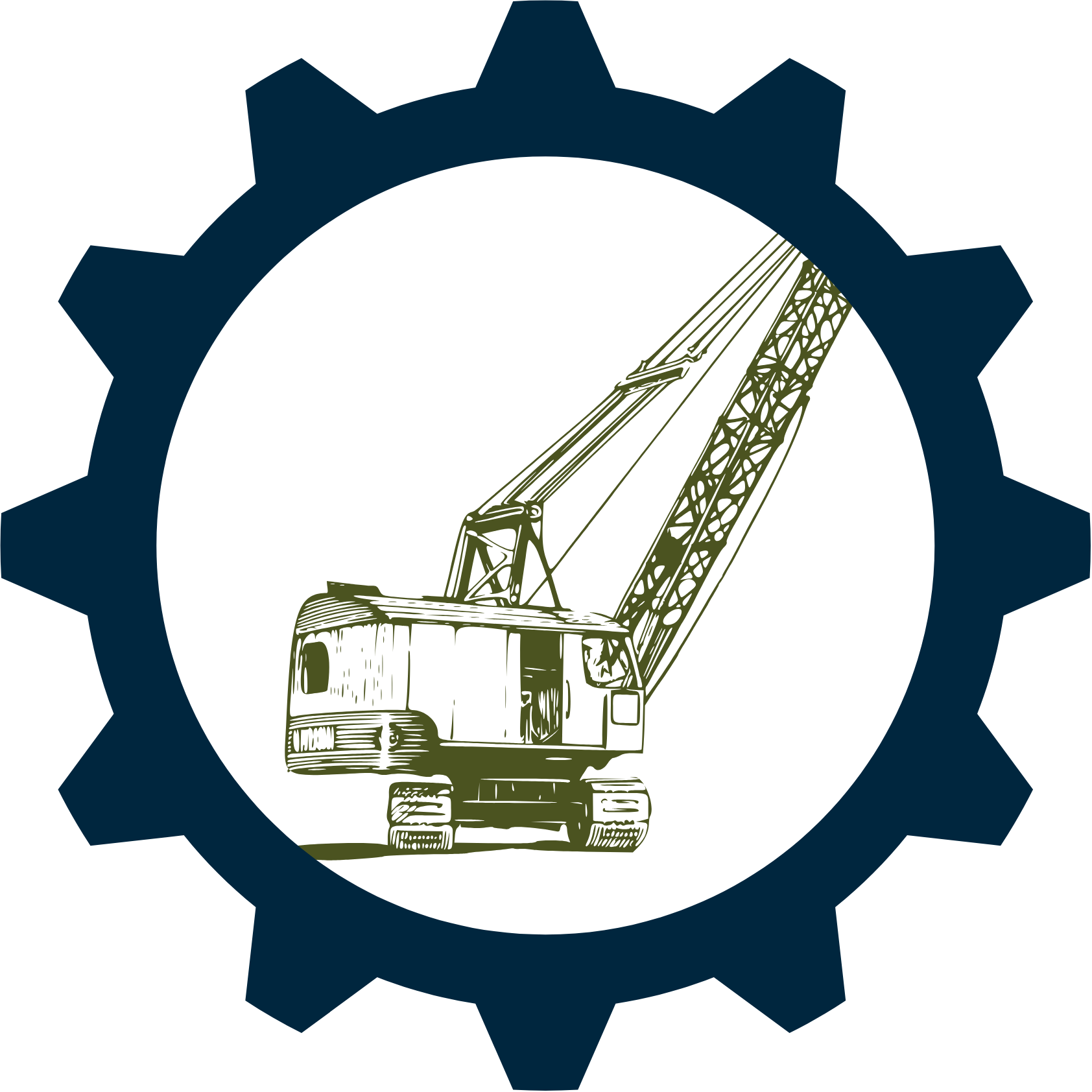 Mobile Crane Operator A60A Blocked Duties course icon showing mobile crane performing blocked lifting operations